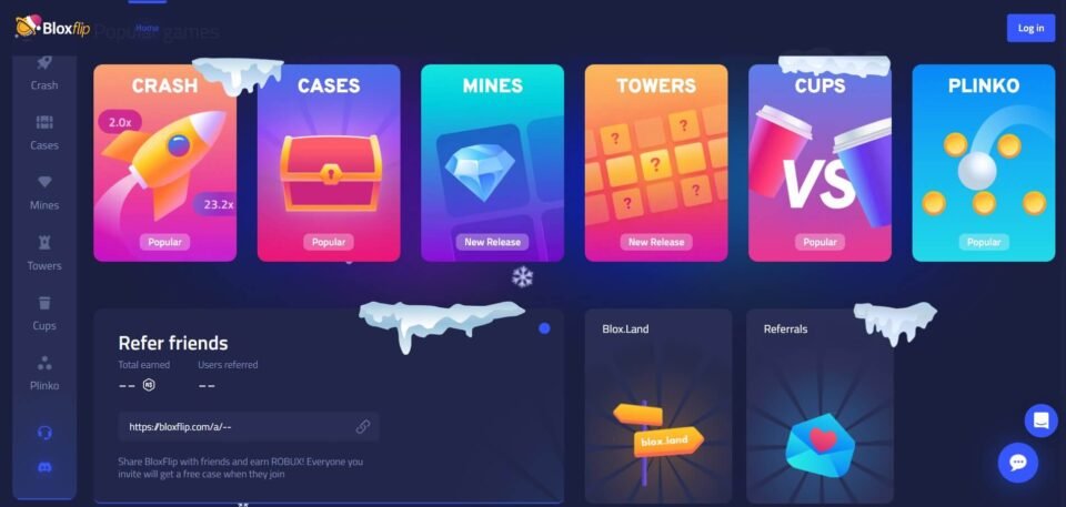 Roblox gambling sites.