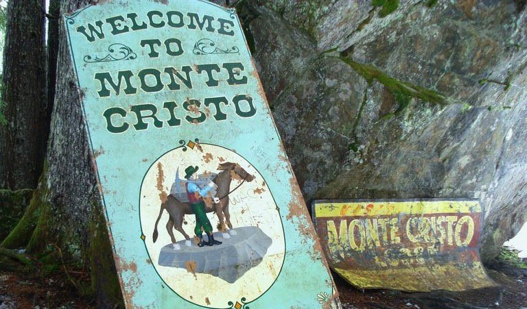 where is monte cristo ghost town in washington state located